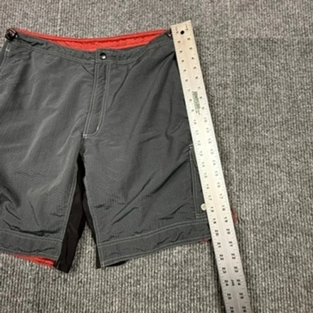 Cannondale Mens XL Mountain Bike Cargo Shorts Gray Honeycomb Texture RN0101935
